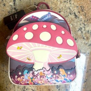 Disney x Loungefly Alice in Wonderland backpack nwt